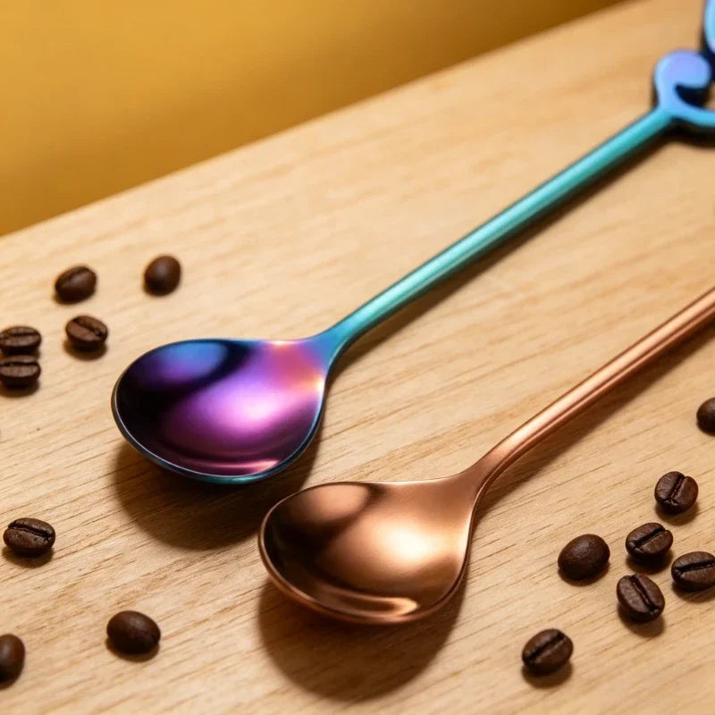 Musical Note Stainless Steel Coffee Spoon | Stirring & Dessert Decorative Stirring Spoon Qme