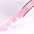 Polyester Bow Ribbons – Baby Shower, Party & DIY Crafts Craft Ribbon Set Qme pink 5yard a bag