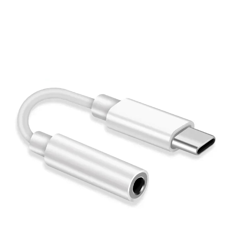 USB-C to 3.5mm Headphone Adapter | Audio Auxiliary Cable USB-C Audio Adapter Qme