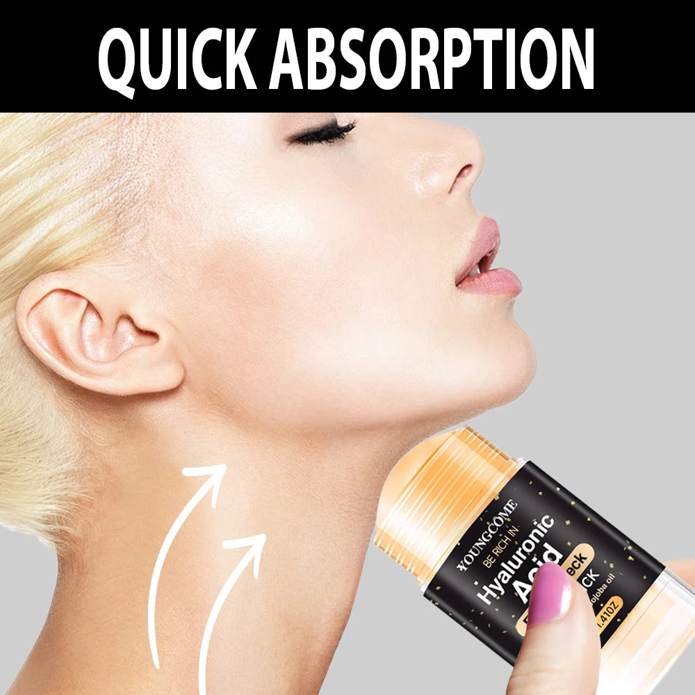 YOUNGCOME Hyaluronic Acid Neck Cream Stick – Deep Moisturizer Neck Cream Stick Qst