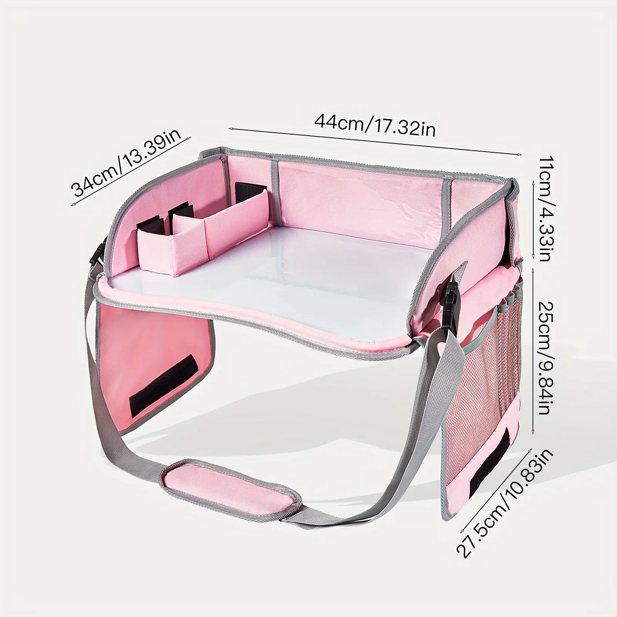 Portable Car Travel Drawing Board Erasable Whiteboard Tray Travel Drawing Board Qme