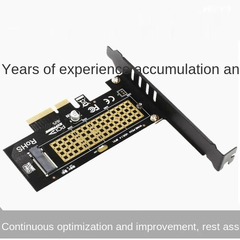 SK4 M.2 NVMe SSD to PCIe X4 Interface Card with Heatsink PCIe SSD Adapter Card Qme