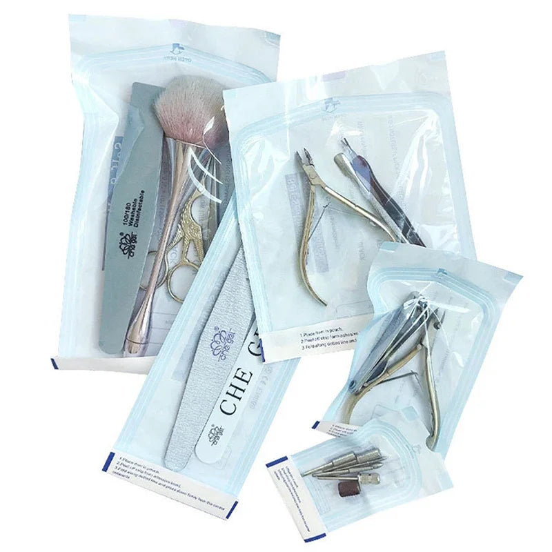 Self-Sealing Sterilization Pouches 5 Sizes | Medical-Grade Box Sterilization Pouches Qme