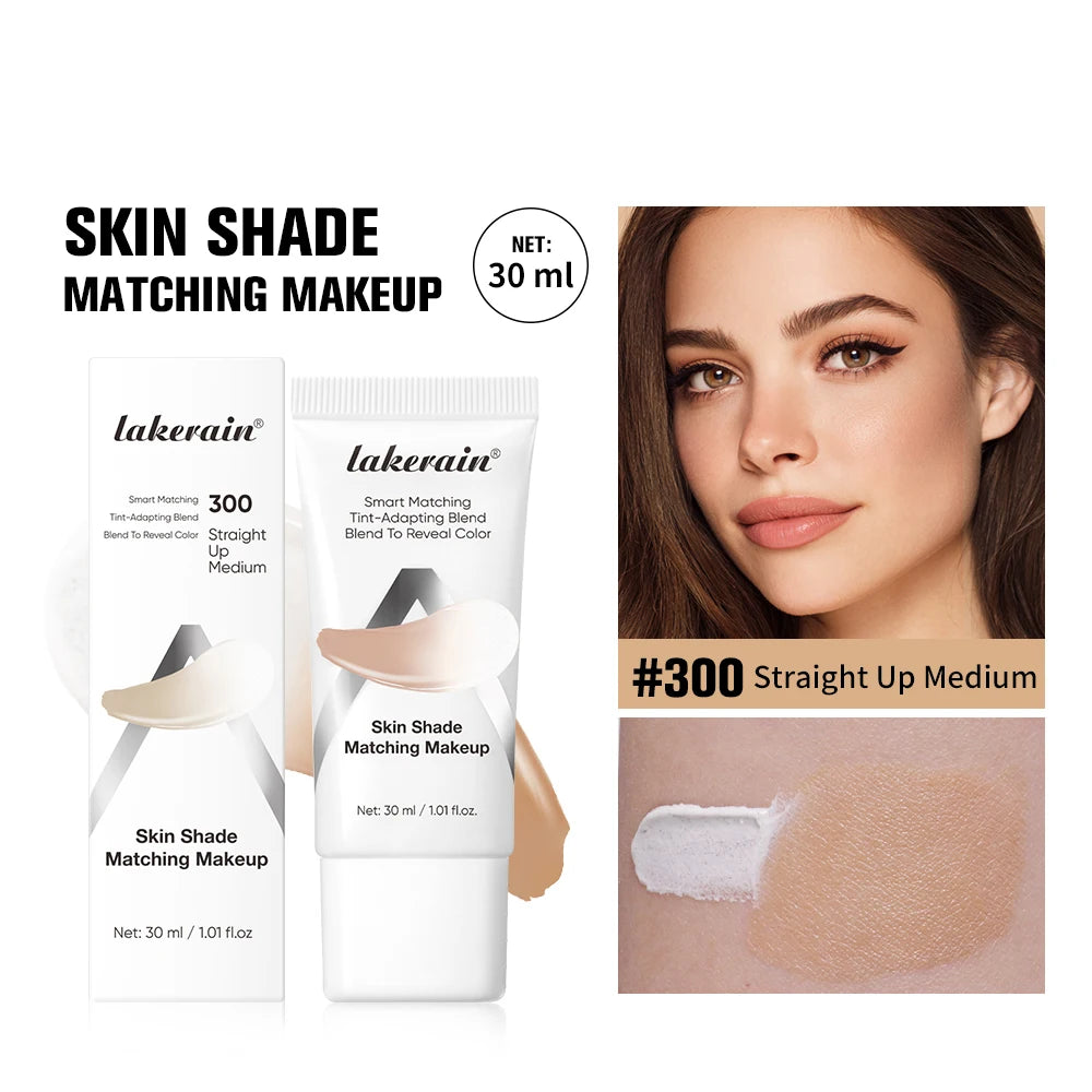 Lakerain Color-Changing Liquid Foundation – Brightening & Coverage Liquid Foundation Qst 03