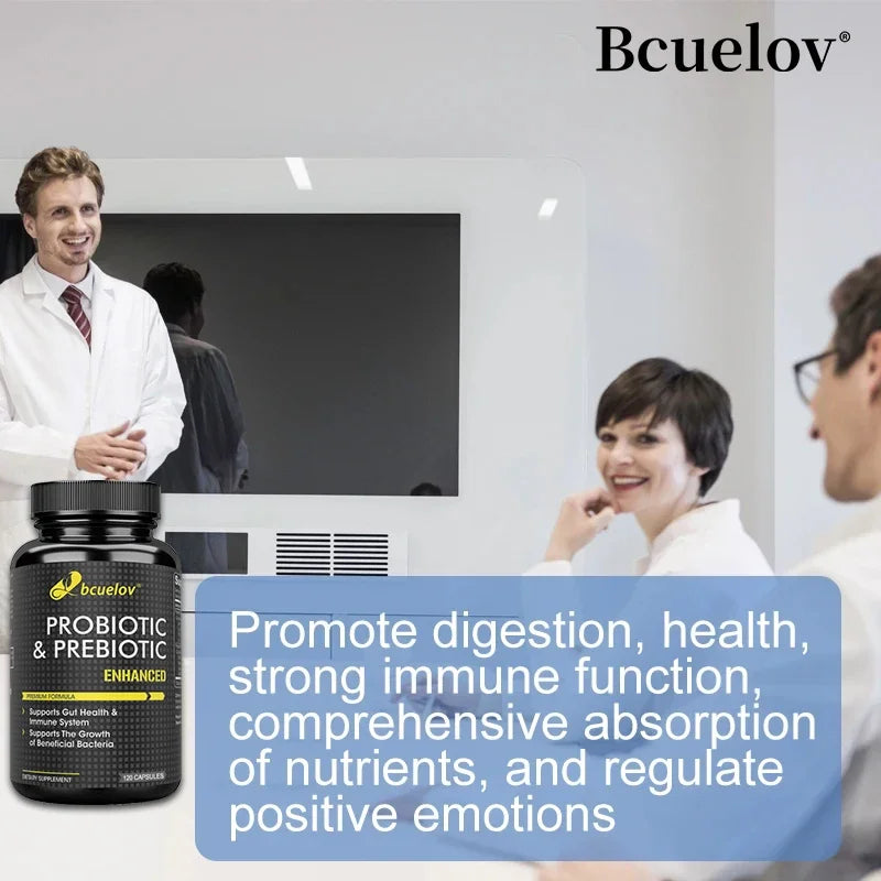 Probiotic & Prebiotic Capsules – Gut & Immune Support Probiotic Supplement Qst