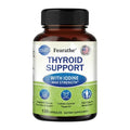 Thyroid Wellness Capsules – L-Tyrosine, Ashwagandha & Kelp Wellness Supplement Qst 120 count-1 bottle