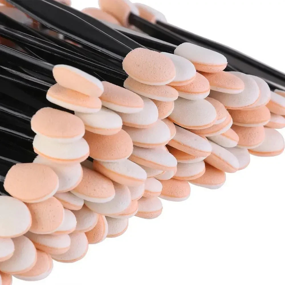 Double Ended Sponge Nail Art Powder Brush | Manicure Tool Nail Art Brush Qme