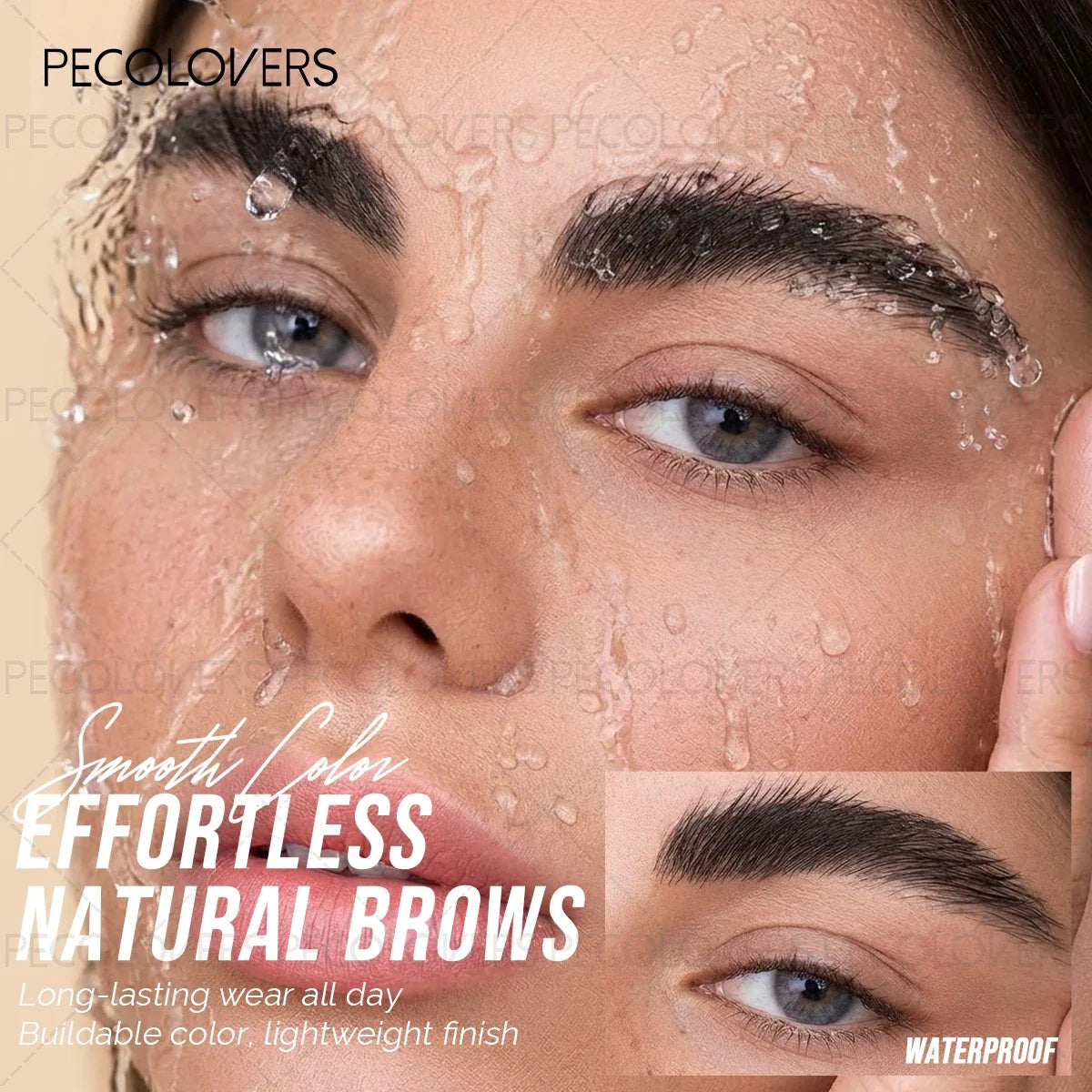 Double-Ended Waterproof Eyebrow Pencil – Fills & Defines Brows Eyebrow Pencil Qme