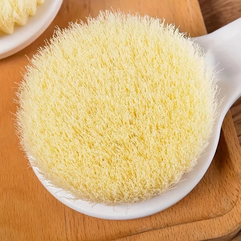 Long Handle Bath Brush – Soft Bristles for Back Scrubbing Bath Brush Qme
