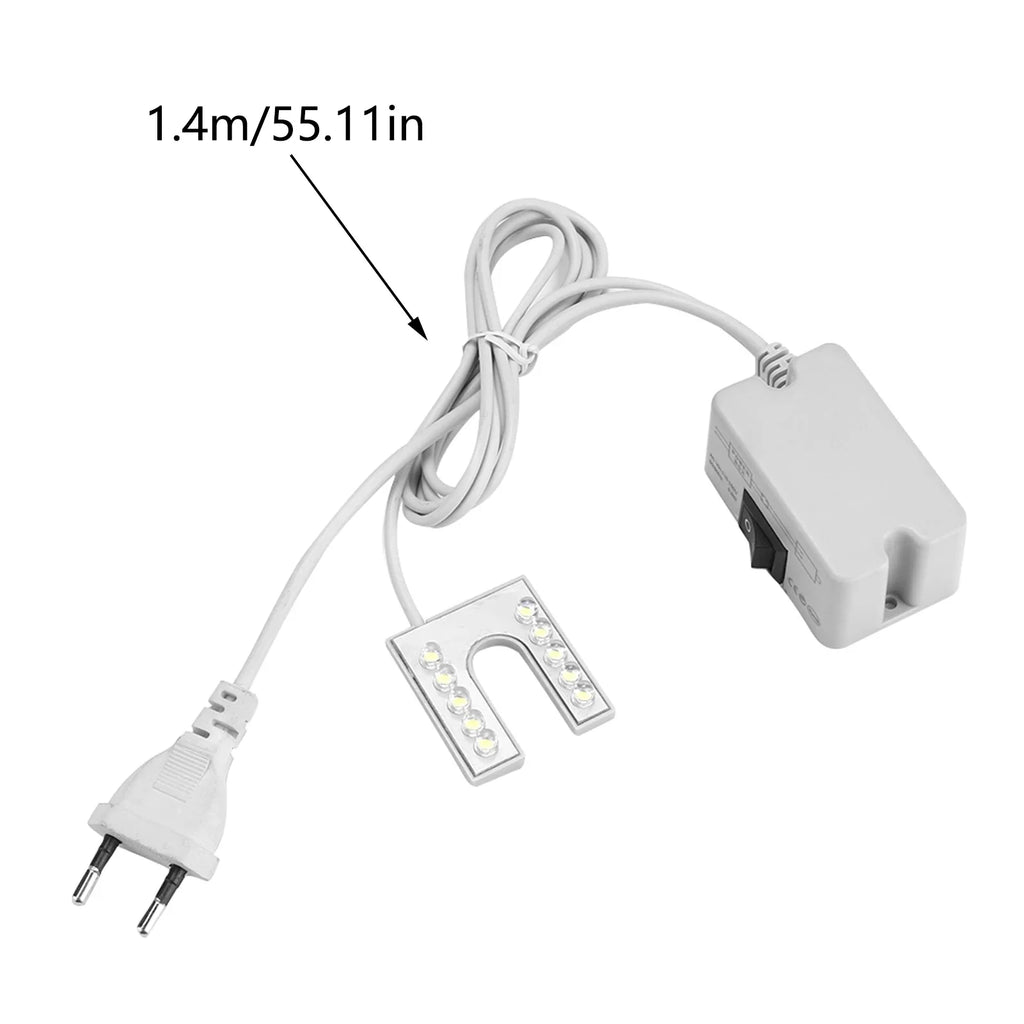 Sewing Machine LED Lamp – Flexible Gooseneck Magnetic Base LED Task Lamp Qme