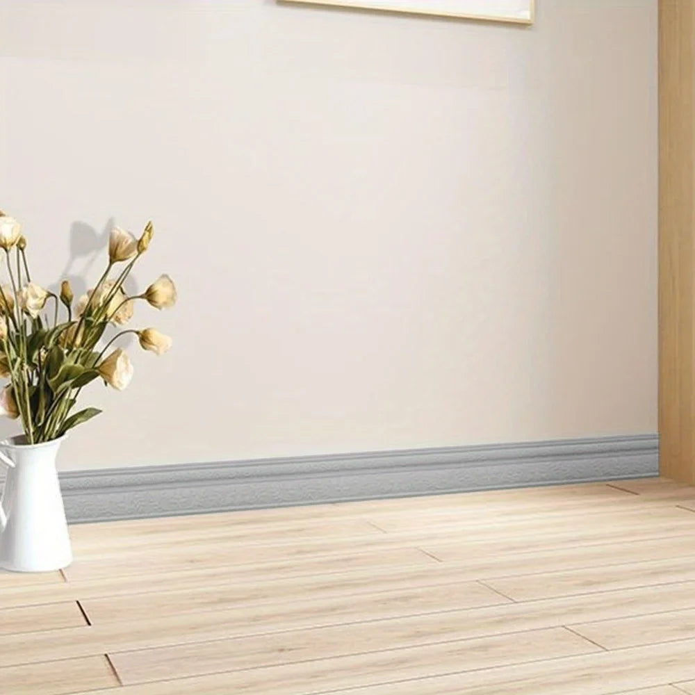 3D Self-Adhesive Foam Wall Trim Strip – Door Frame Edge & Corner Decorative Wall Trim Qme