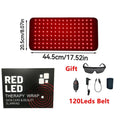 120 LED Red Light Therapy Pad 660nm 850nm – Wearable Wrap Light Therapy Pad Qst LED Belt With Box UK Plug