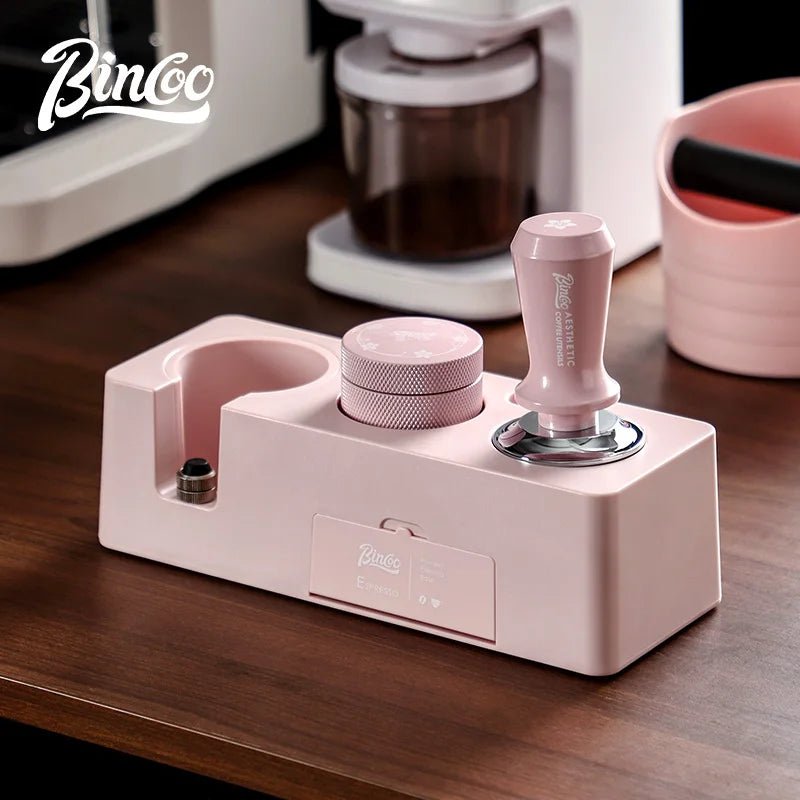 Bincoo Tamping Station 51/58mm Espresso Tamper Stand & Leveler Espresso Tamping Station Qst