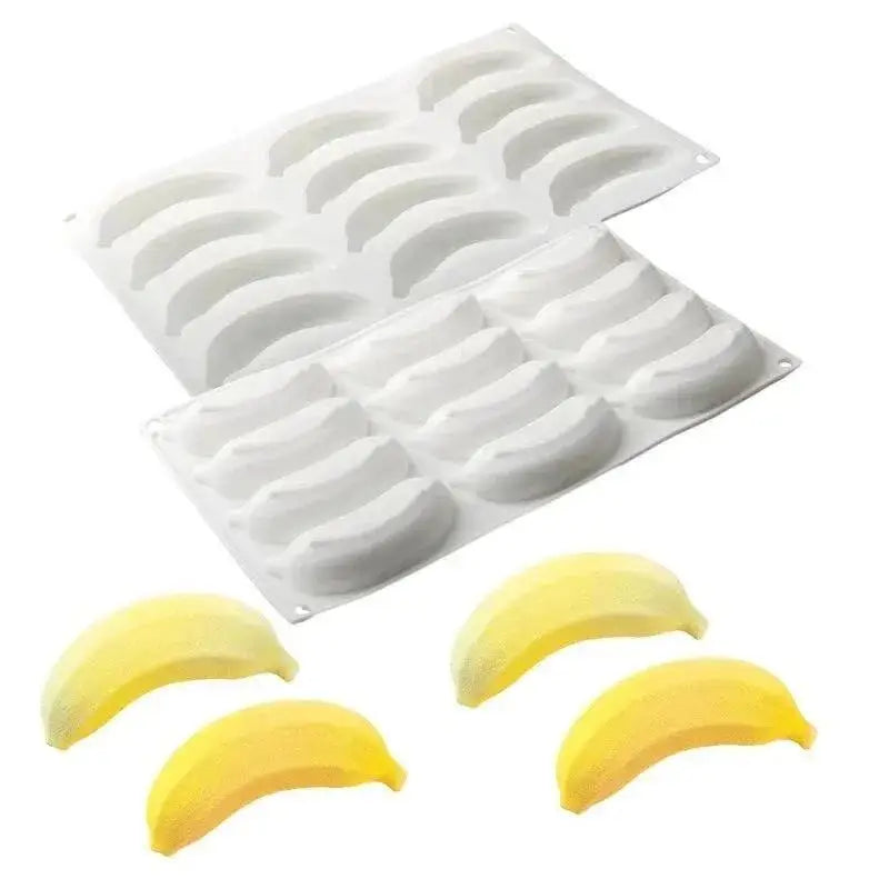 Silicone Fruit Mousse Cake Molds – 8 Shapes | Food-Grade Silicone Baking Mold Qme