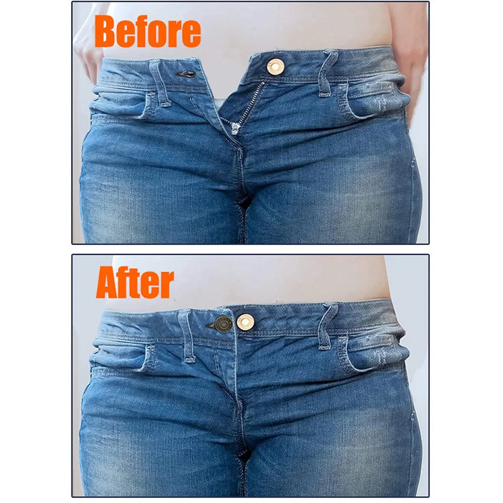 Universal Button Extenders for Jeans, Pants & Collar – 3 Colors Button Extender Qme