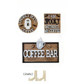 Freshly Boo'd Halloween Wooden Coffee Desktop Sign Halloween Desktop Sign Qme YXZH0518