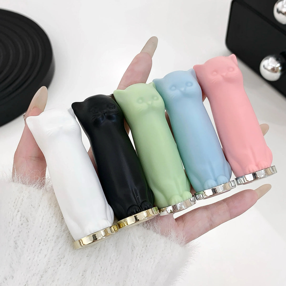 Milk Cat Care Moisturizing Lipstick – 5 Shades, Long-Lasting Moisturizing Lipstick Qme