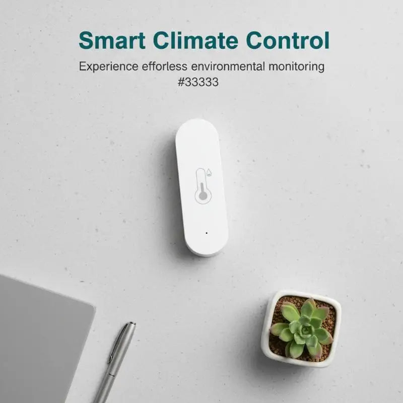 Cozylife WiFi Hygrometer Thermometer | Indoor Humidity Sensor WiFi Hygrometer Sensor Qme