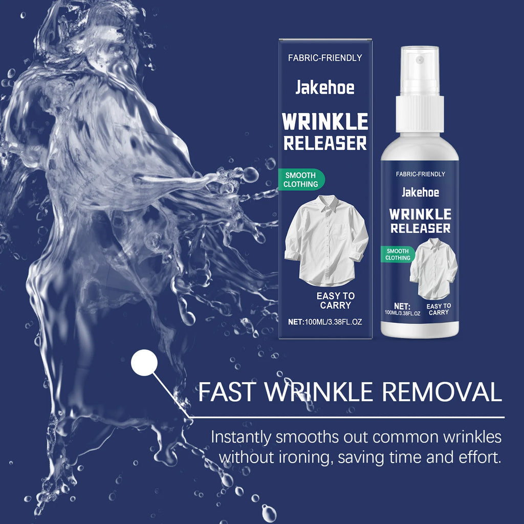 100ml No-Iron Wrinkle Releaser Spray – Portable Garment Care Wrinkle Releaser Spray Qst