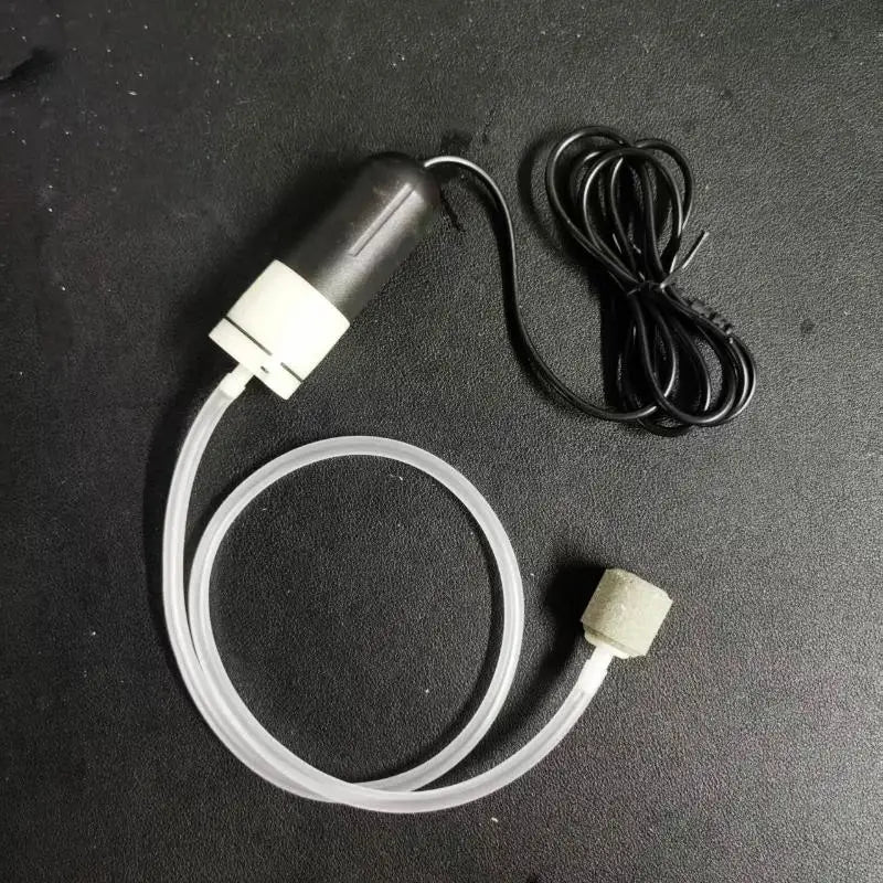 Silent Aquarium Air Pump with Air Stone for Small Fish Tanks Aquarium Air Pump Qst A1