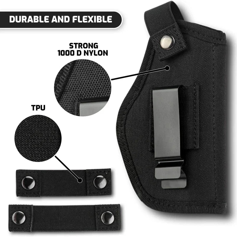 Universal OWB IWB Concealed Carry Holster – G17 G19 G23 Pistol Holster Qme
