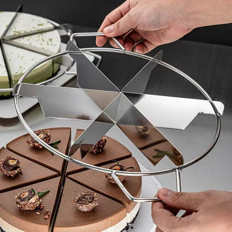 Stainless Steel Pastry Portion Marker Pizza Pie Divider Pastry Portion Divider Qme