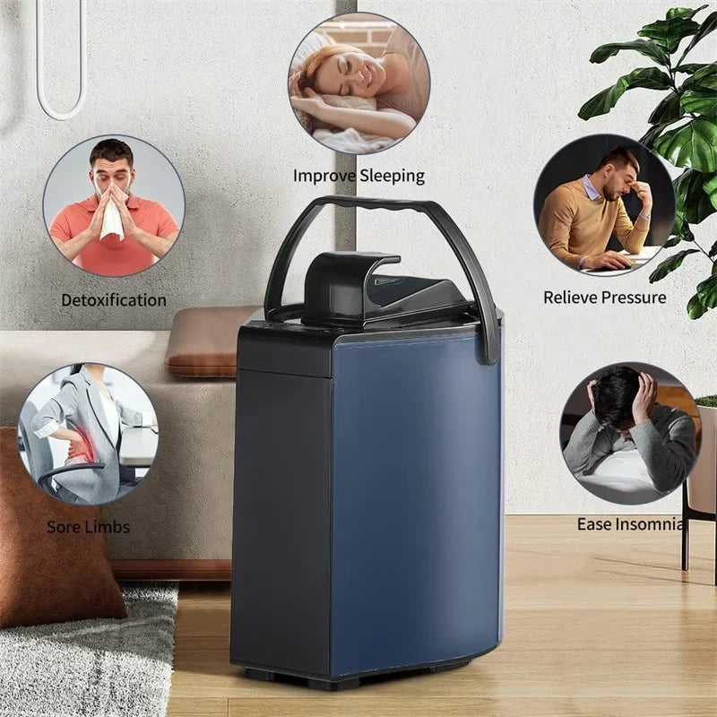 3L Portable Sauna Steam Generator – Remote Control Spa Machine Sauna Steam Generator Qst