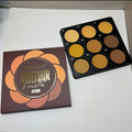 Dark Skin Tone 9-in-1 Face Palette | Waterproof Concealer Face Makeup Palette Qme 1 pc