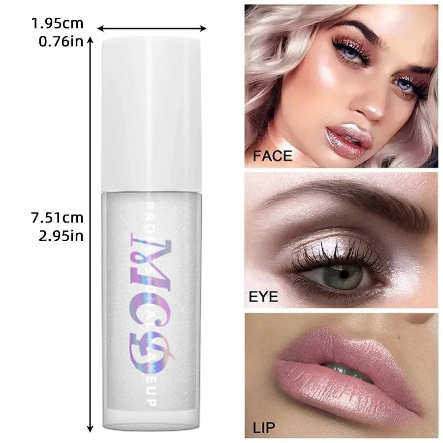 7-Color Diamond Liquid Highlighter Spray – Waterproof Glitter Liquid Highlighter Spray Qme