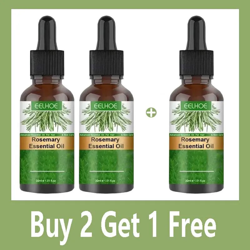 Rosemary Hair Growth Essential Oil – Nourishing & Strengthening Hair Growth Oil Qme Buy 2 Get 1 Free