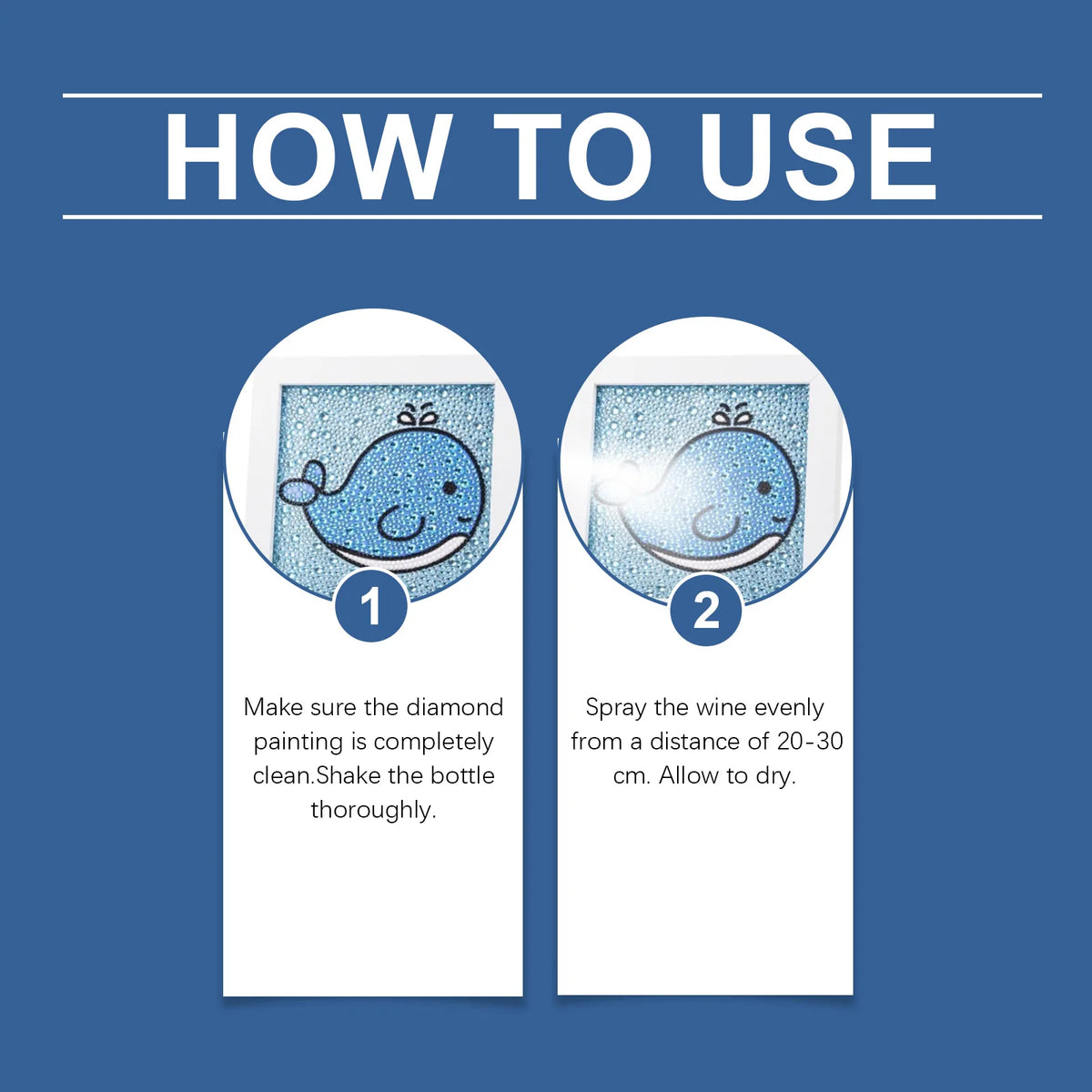 Diamond Painting Sealer Spray 100ml – UV Protective Clear Coat Craft Sealer Spray Qst