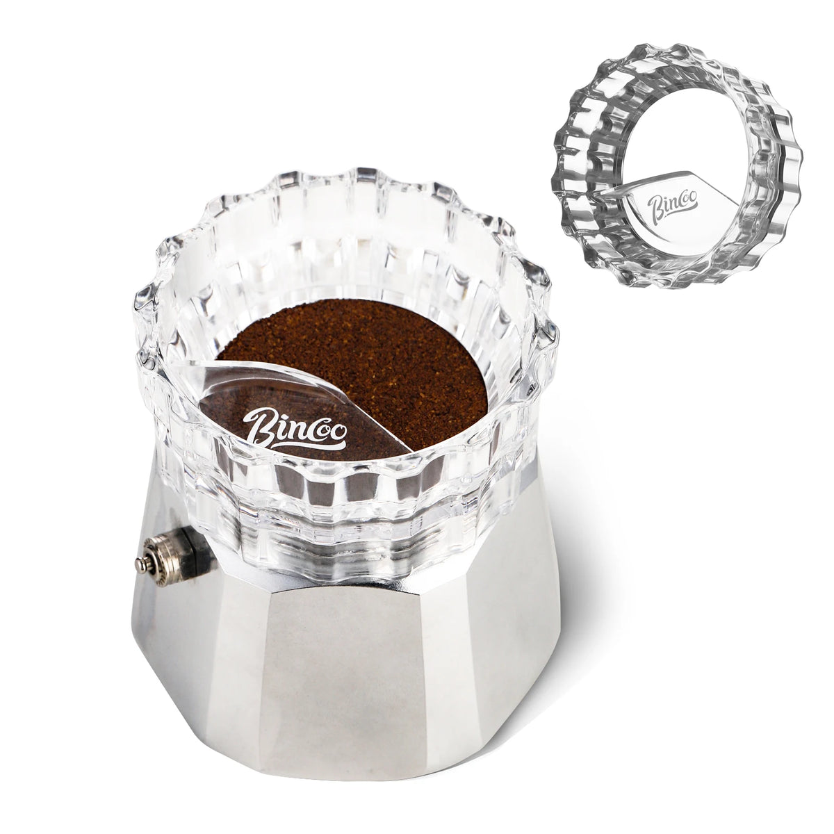 Bincoo Crown Gear Coffee Distributor Leveler Tamper Tool Coffee Distributor Qst