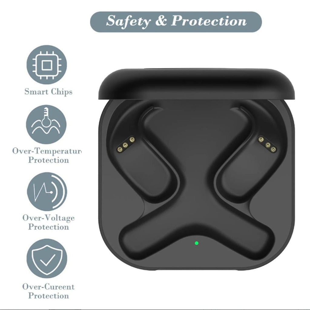 Shokz OpenFit T910 Replacement Charging Case | USB-C LED Headphone Charging Case Qst