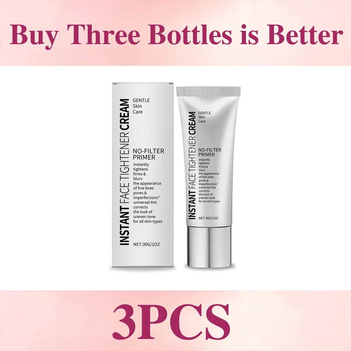 Hydrating Face Primer – Oil Control, Pore Minimizing & Tone Correcting Makeup Primer Qst 90g Boxed