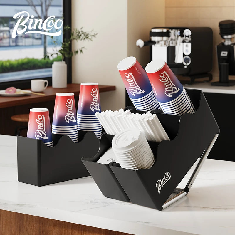 Coffee Station Organizer with Removable Stand & Caddy Countertop Organizer Qst