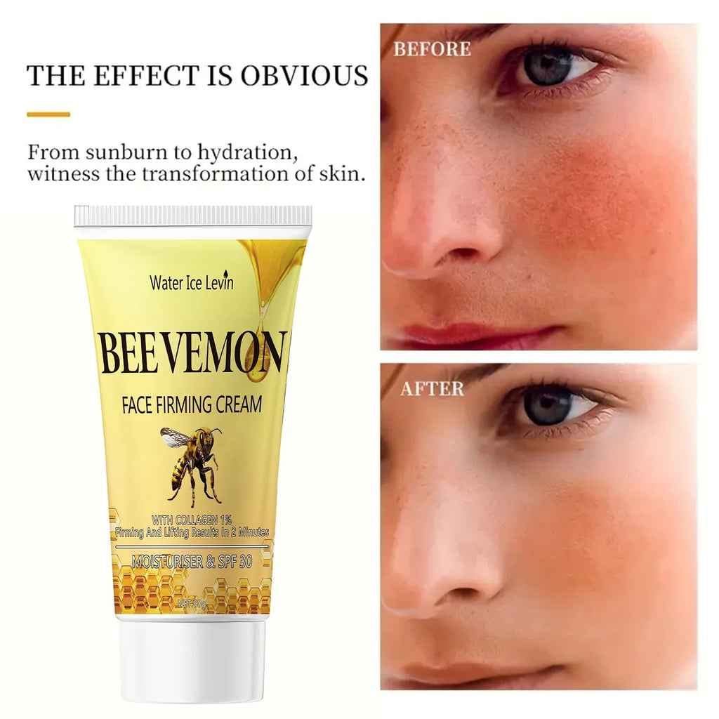 Bee Venom Firming Cream | Collagen Lifting & SPF 30 Face Firming Cream Qme
