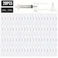 100 BPA-Free Clear Refillable Travel Spray Bottles 2ml 3ml Travel Spray Bottles Qme Plastic 20pcs 3ml