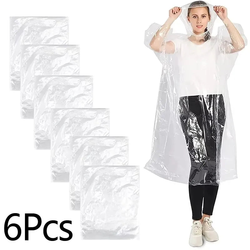 Disposable Waterproof Raincoat for Hiking, Camping & Emergency Disposable Raincoat Qme