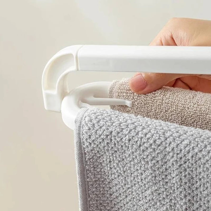 Space-Saving Folding Clothes Drying Rack – Extendable Hanger Clothes Drying Rack Qst