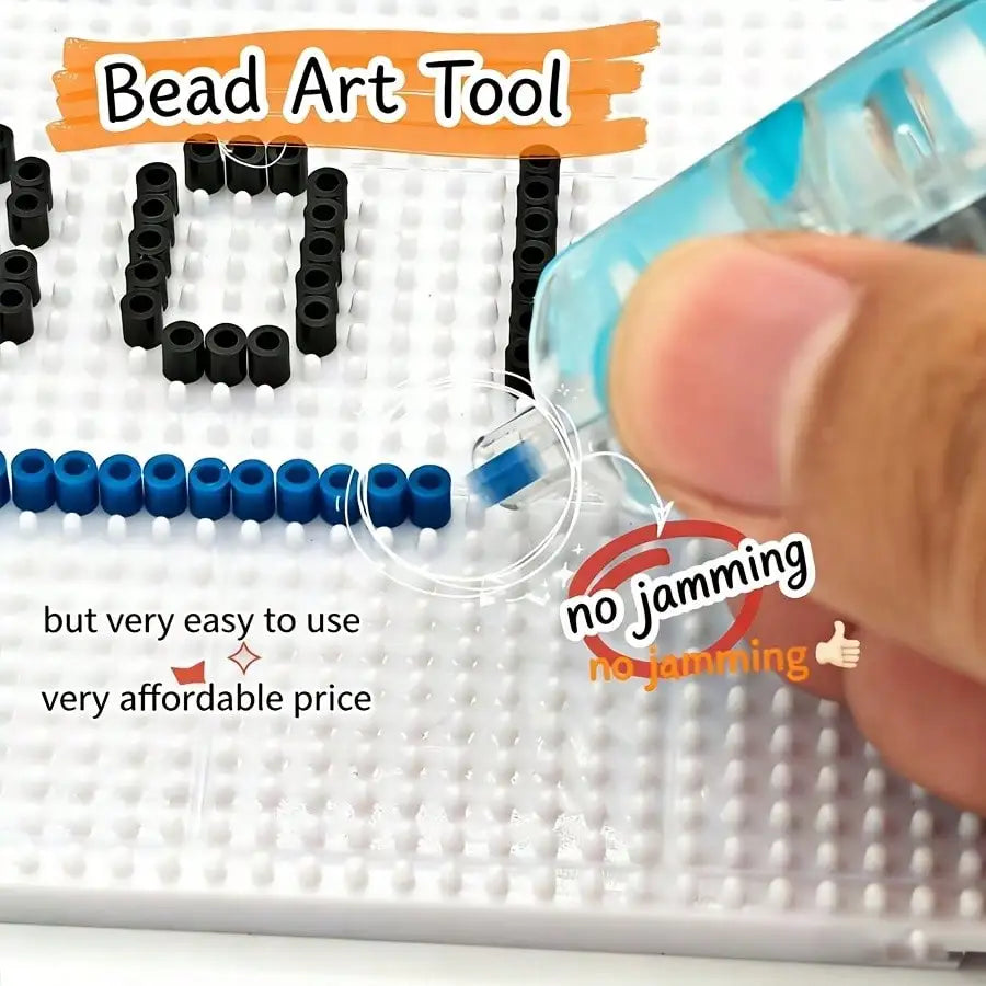 Bead Pen for 3D Pixel Puzzles – Auto Mechanism, 2.6mm Tip Craft Bead Pen Qme