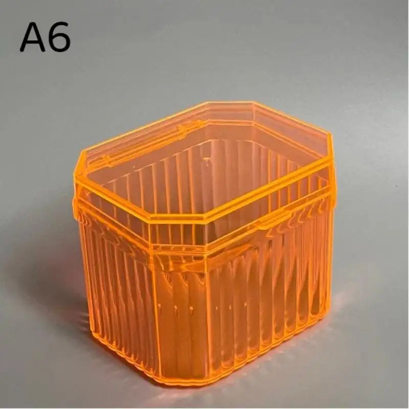 Multifunctional Clear Storage Box – Makeup & Hair Organizer Vanity Storage Organizer Qme A6