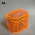 Multifunctional Clear Storage Box – Makeup & Hair Organizer Vanity Storage Organizer Qme A6