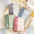 20-Sheet Lace Decorative Paper Book – Scrapbooking & Journaling Decorative Craft Paper Qme ABCD