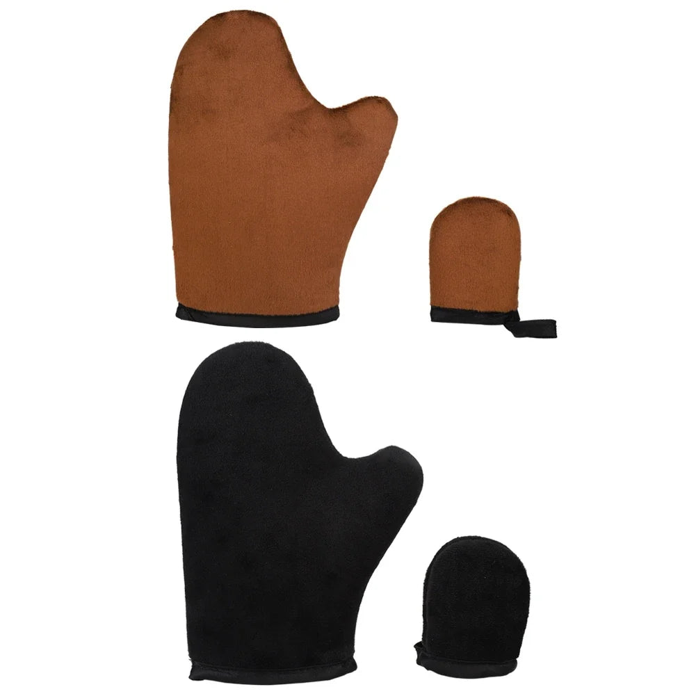 Self Tanning Mitt – Soft Reusable Lotion Applicator Glove Self Tanning Mitt Qme