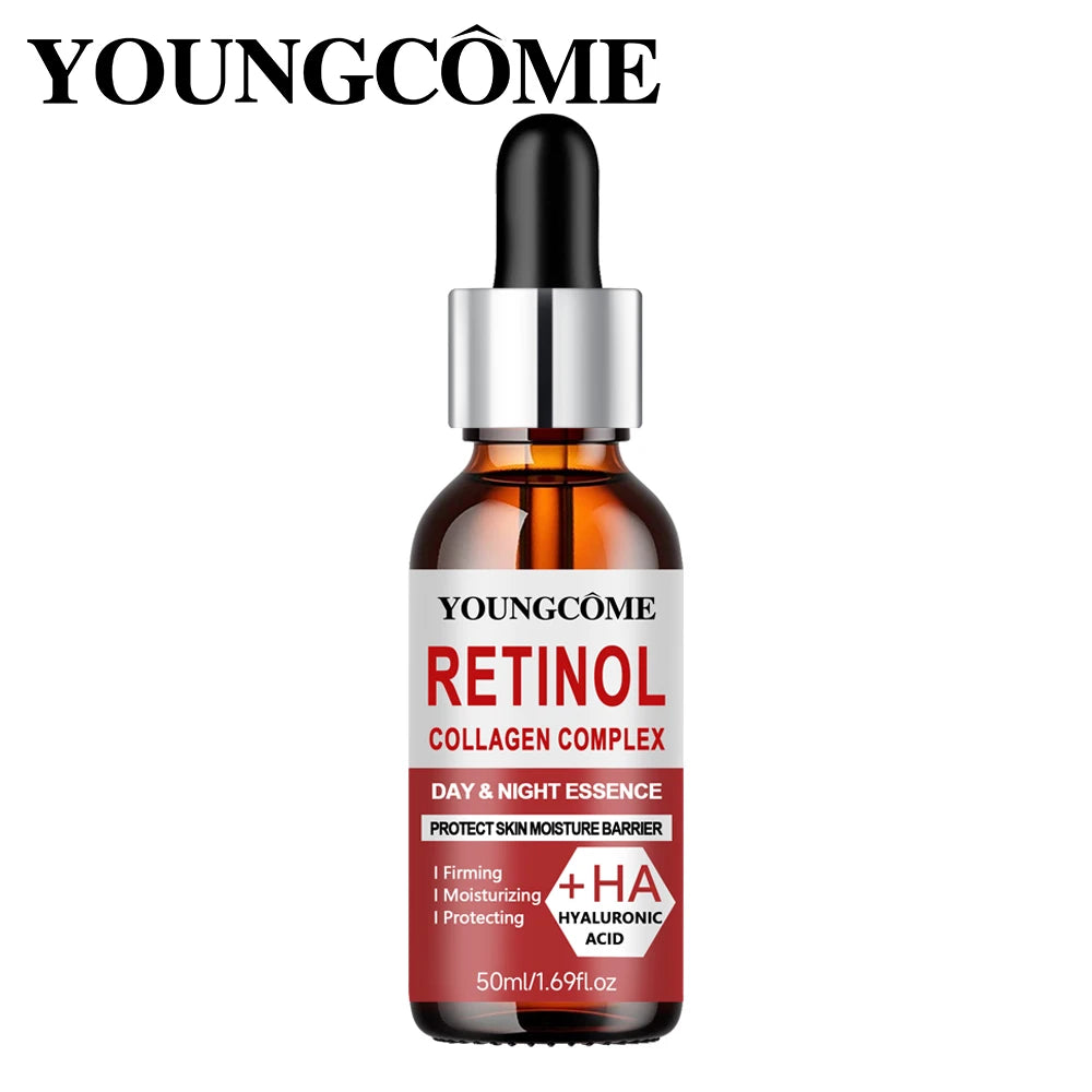 YOUNGCOME Retinol Day & Night Face Serum – Anti-Aging Retinol Face Serum Qst
