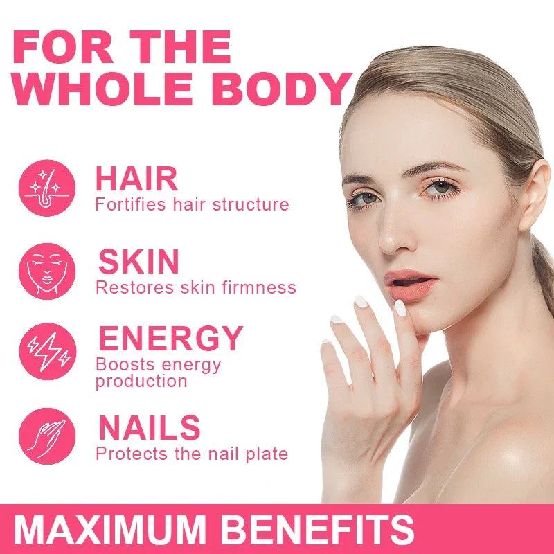 Daitea Hydrolyzed Collagen Supplement – Skin, Hair & Nails Collagen Supplement Qst