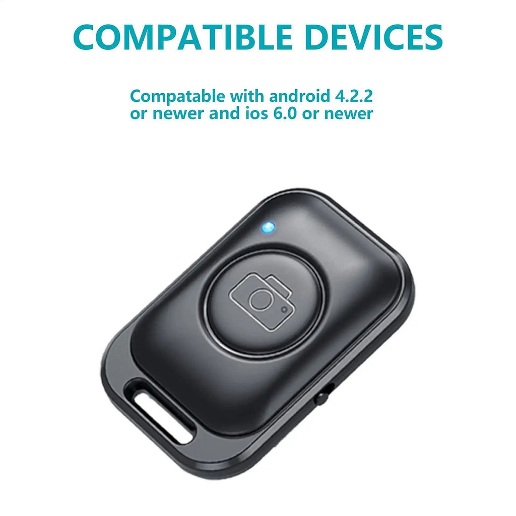 Wireless Selfie Remote Shutter Button for Smartphones Wireless Camera Remote Qme