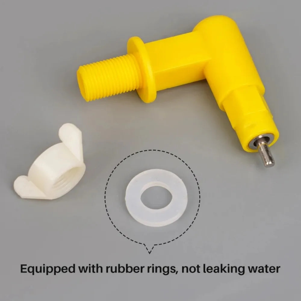 Automatic Chicken Waterer Nipple Nozzles – Leak-Proof Poultry Poultry Waterer Nozzle Qme