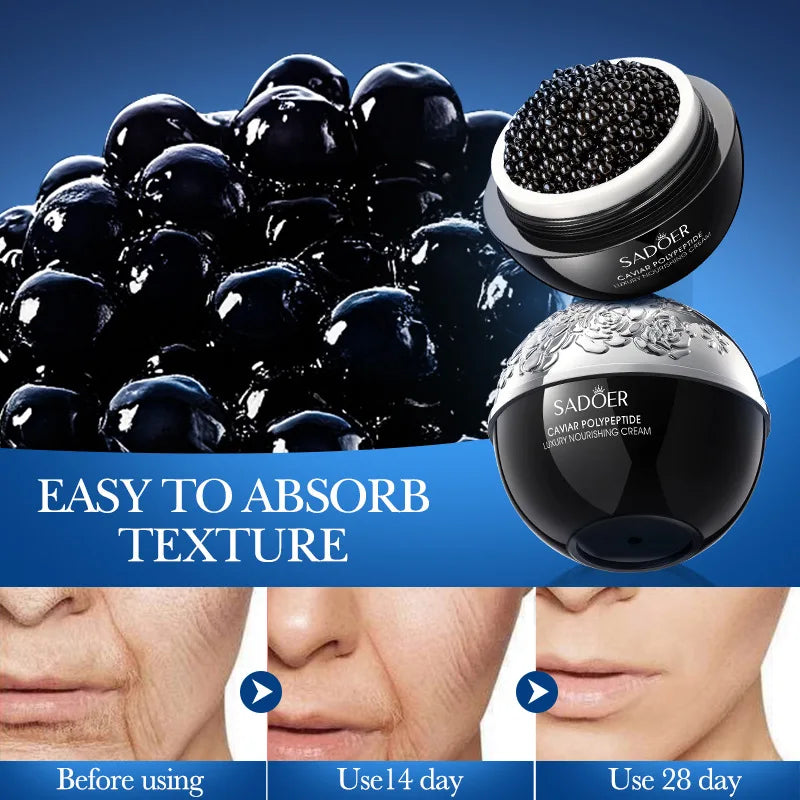 Retinol & Caviar Face Cream – Firming & Brightening Moisturizer Face Moisturizer Cream Qst