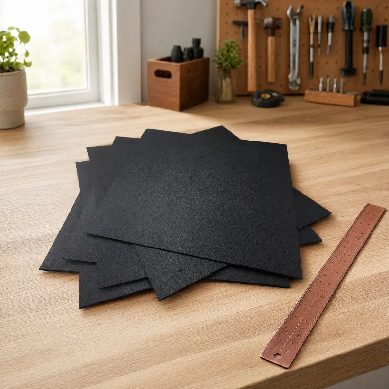 Kydex Thermoplastic Sheet 1.5/2mm Black – DIY Knife Sheath Board Thermoplastic Sheet Qst